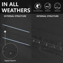 Men’s Lightweight Waterproof Overtrousers – Windproof & Breathable