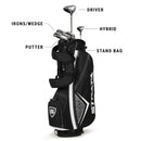 Callaway Strata Men’s Right-Hand 9-Piece Golf Set – Grey