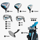 Strata Plus - Women's Teal Golf Set – 14-Piece Complete Package