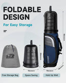 Findway Hard Top Golf Travel Bag with Wheels