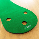 FORB Home Golf Putting Mats - Professional Indoor Golf Putting Practice with 3 Holes (10ft)