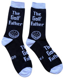 The Golf Father Novelty Golf Socks – Gift for Dad or Golfer