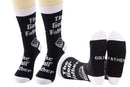 The Golf Father Novelty Golf Socks – Gift for Dad or Golfer
