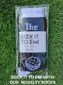 The Golf Father Novelty Golf Socks – Gift for Dad or Golfer
