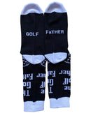 The Golf Father Novelty Golf Socks – Gift for Dad or Golfer