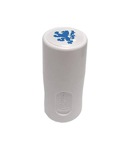 Asbri Golf Lion Ball Stamper - Blue - Golf Gift