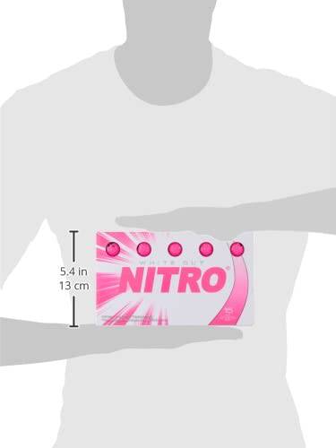 Nitro Women's White Out Golf Balls (Pack of 15) - Pink - Golf Gift