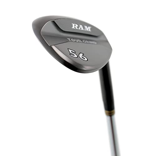 Ram Golf Tour Grind Premium Golf Wedge, Black, 50 - Golf Gift