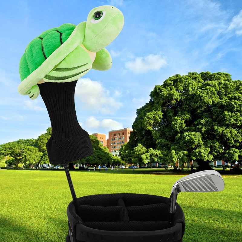 Turtles Driver Headcover Animals Plush Golf Club Head Cover Gifts for Men Women