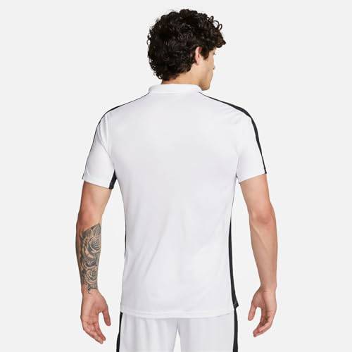 NIKE DR1346-100 M NK DF ACD23 Polo SS Polo Shirt Men's White/Black/Black Size L - Golf Gift