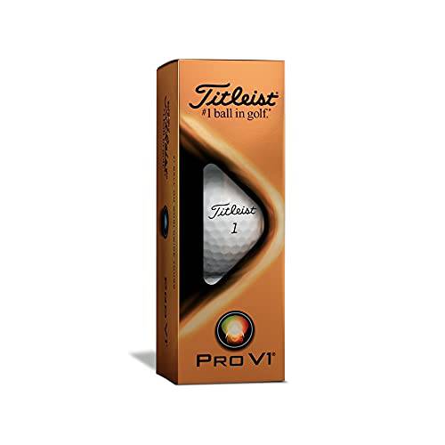 TITLEIST Pro V1 ProV1 New Golf Balls 2021 Model Pack of 3 Sleeve - Golf Gift