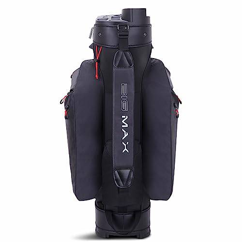 BIG MAX 2024 DRI-LITE SILENCIO WATER RESISTANT 14 WAY SPIRAL TOP GOLF CART BAG - Golf Gift