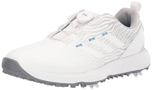 Adidas Women's S2G BOA Golf Shoes, Footwear White/Footwear White/Grey Two, 5 - Golf Gift