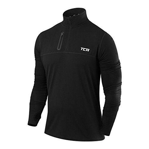 TCA Fusion Gym Tops for Men Training Long Sleeve Running Top Men Gym Clothes - Sandstorm, M - Golf Gift