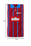 Aston Villa Retro Golf Towel – Personalised