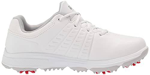 Skechers Women's Go Jasmine Spiked Waterproof Golf Shoe, White, 5.5 UK - Golf Gift