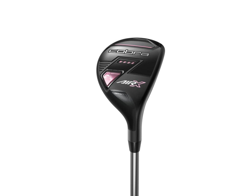 Cobra Golf 2022 Air X Hybrid (Women's, Right Hand, Cobra Ultralite 40, Ladies Flex, 4h-23), Black-Lilac - Golf Gift