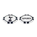 Tottenham - Spurs Poker Chip Golf Ball Marker Set