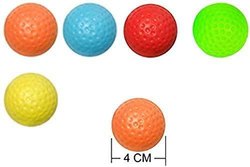 Golf Club Logo Practice Ball Sports Indoor Game Golf 23 inches Training 29 PCS with 12 Colorful Golf Balls Set Toy for Kids Toddler Metal - Golf Gift