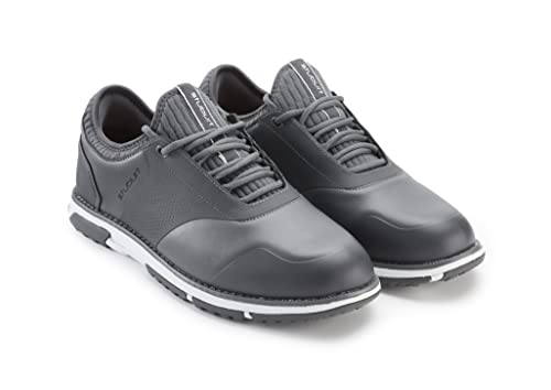 Stuburt Men's PCT Classic Breathable Waterproof Comfort Rain Shoe, Slate Grey, 12 UK - Golf Gift