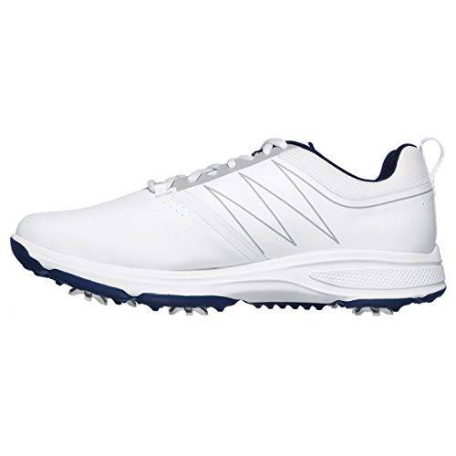 Skechers Men's Torque Waterproof Golf Shoe Golf Shoe, Blanco, 10 UK - Golf Gift