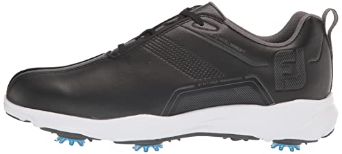 FootJoy 57700065M Men's eComfort Golf Shoe, 6.5 UK Medium, Black/Black - Golf Gift