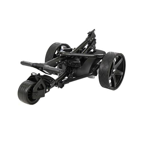 Prorider Electric Golf Trolley With 9 Speed Settings, Auto Distance Function, Powerful 200W Motor, Extra Grip Wheels, Easy To Assemble Complete with £130 Worth Of Accessories 18 AND 36 Hole Models - Golf Gift