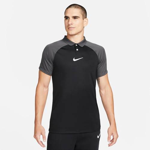 NIKE DH9228-011 M NK DF ACDPR SS POLO K Polo shirt Men's BLACK/ANTHRACITE/WHITE Size M - Golf Gift