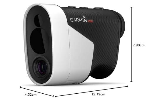 Garmin Approach Z82, Golf GPS Laser Range Finder, Accuracy Within 10” of The Flag, 2-D Course Overlays - Golf Gift