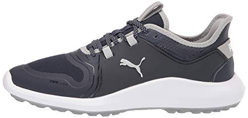 PUMA Women's Ignite Fasten8 Golf Shoe, Navy Blazer Puma Silver High Rise, 5.5 UK - Golf Gift