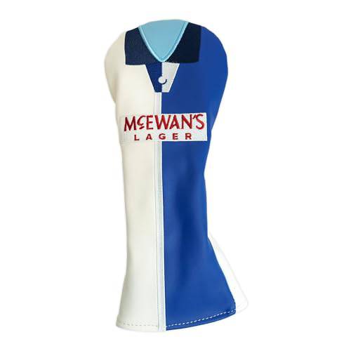 Caddy Club Golf Headcovers – Blackburn Rovers Retro Fairway Headcover – Perfect Golf Gift – Fits All Major Brands – Classic Football Club Designs – Premium Stitching, Durable Lining – Multiple Designs - Golf Gift