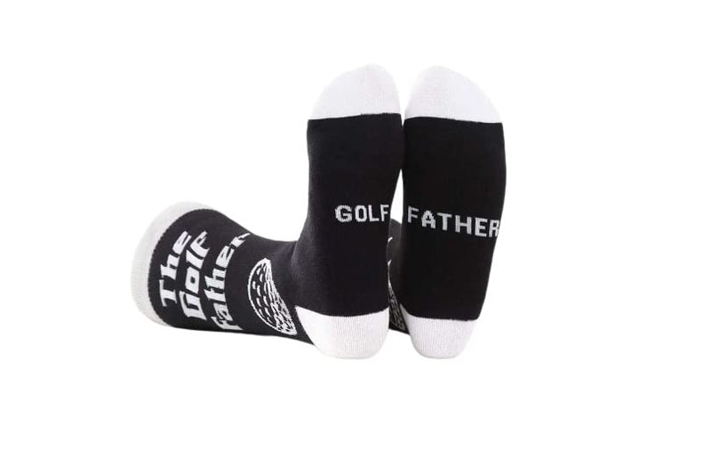 solo-pro master your game Novelty Golf Socks for Dad's, Father's Unique Birthday Golf Gift Fathers Day THE GOLF FATHER - Golf Gift