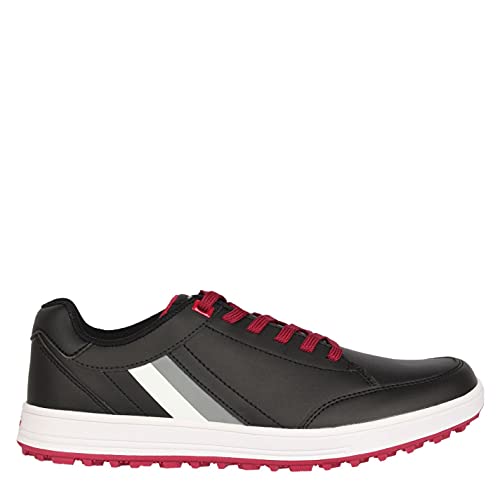 Slazenger Casual Mens Golf Shoes Black 9.5 (44) - Golf Gift