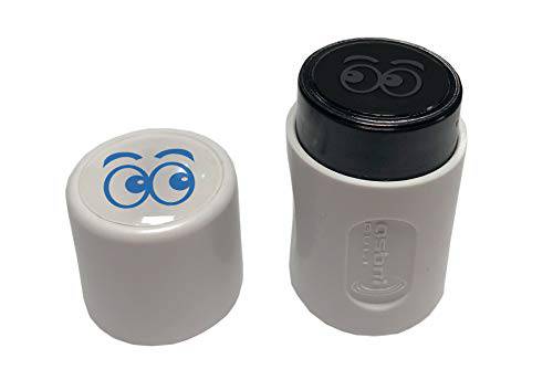 Asbri Golf Eyes Ball Stamper - Blue - Golf Gift