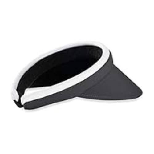 CALLAWAY Unisex Headwear 2020 Women's Clip Visor, Osfm, Charcoal, Charcoal/White - Golf Gift