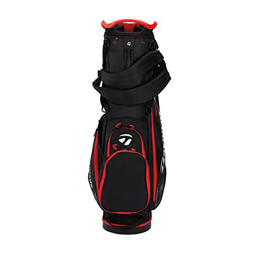 TaylorMade 2023 Pro Stand Bag (Black/Red) - Golf Gift