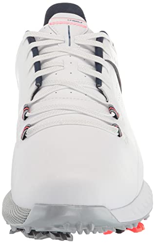 Under Armour Men's HOVR Drive 2 Golf Shoe, White (100)/Academy Blue Blue, 9 UK Wide - Golf Gift