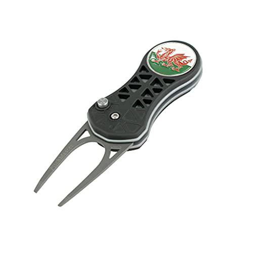 Asbri Golf Viper PitchMaster Black, Wales - Golf Gift