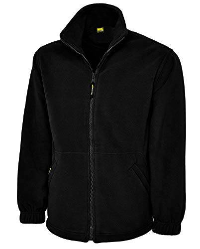 Ladies Full Zip Classic Fleece Jackets Sizes 8 to 30 by MIG - Suitable for Work & Leisure (6 to 8 / XS - Extra Small, Bottle Green) - Golf Gift