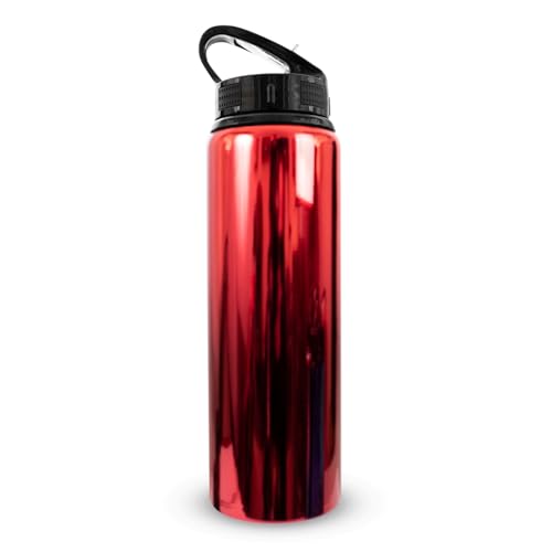 Arsenal Aluminium Golf Sports Bottle – UV Finish with Straw