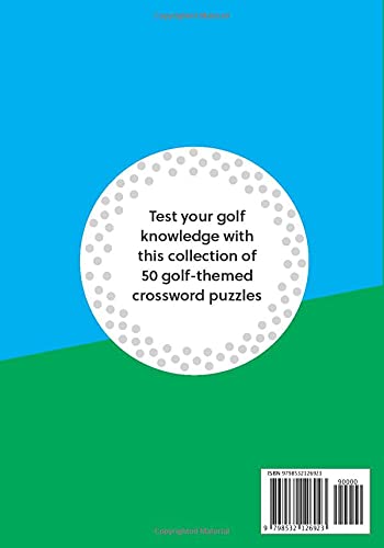 Golf Crosswords for Adults: 50 golf-themed crossword puzzles - Golf Gift