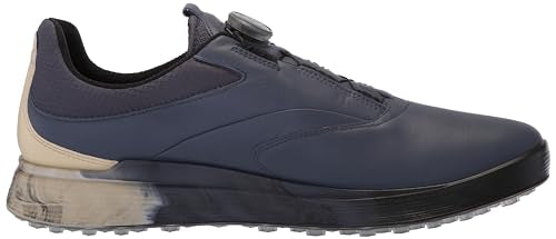 ECCO Men's S-Three Boa Gore-tex Waterproof Hybrid Golf Shoe, Ombre/Sand, 9/9.5 UK - Golf Gift