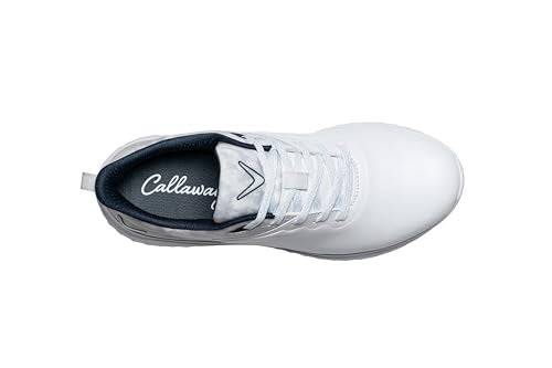 Callaway Golf Women's Anza Golf Shoe, White/Silver, 7 UK - Golf Gift