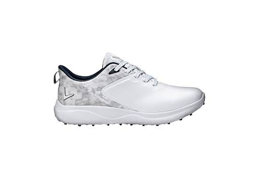 Callaway Golf Women's Anza Golf Shoe, White/Silver, 7 UK - Golf Gift