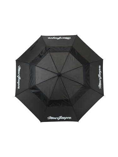 MacGregor Dual Canopy 62 Inch Automatic Open Golf Umbrella, Black - Golf Gift