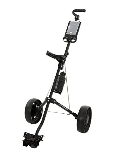 Ben Sayers Unisex Two-wheel Two Wheel Trolley, Black, One Size UK - Golf Gift