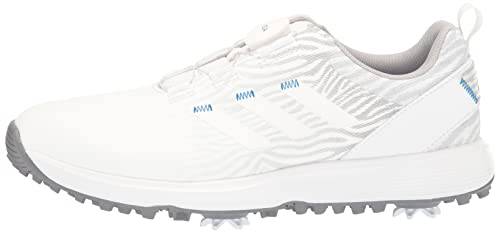 Adidas Women's S2G BOA Golf Shoes, Footwear White/Footwear White/Grey Two, 5 - Golf Gift