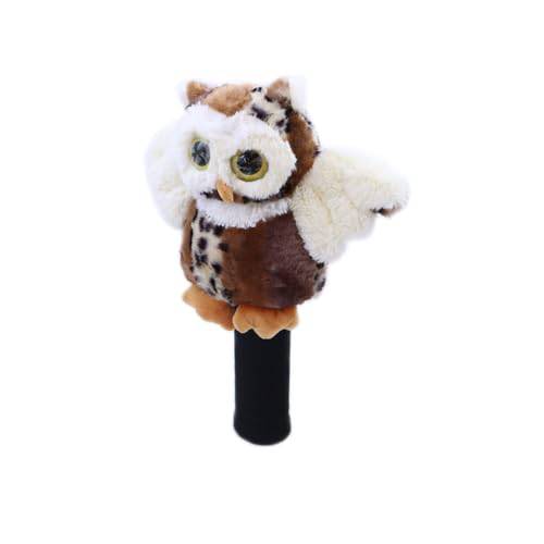 Golf Club Covers Cute Owl Golf Headcover For Men's And Women's Golf Club Mascot Novelty Golf Head Covers(Driver Style A-01) - Golf Gift