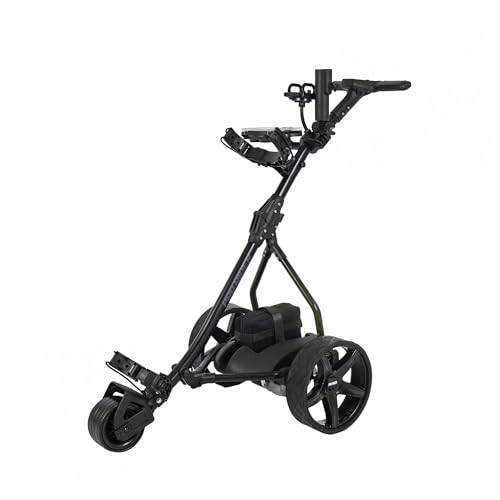 Prorider Electric Golf Trolley With 9 Speed Settings, Auto Distance Function, Powerful 200W Motor, Extra Grip Wheels, Easy To Assemble Complete with £130 Worth Of Accessories 18 AND 36 Hole Models - Golf Gift