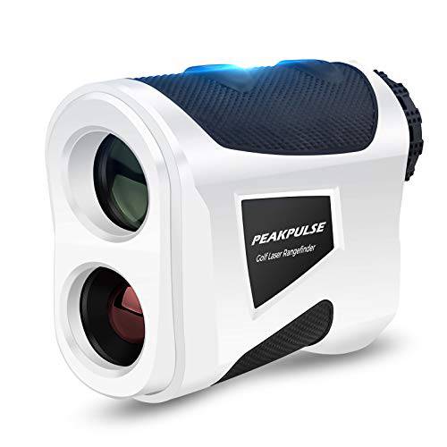 PeakPulse KB600AG Golf Rangefinder,600 Yards Golf Laser Rangefinder with Slope,High-Precision Golf Range Finder Devices with Magnet & 6X Magnification & Flag Pole Locking Vibration Function,3 Modes - Golf Gift